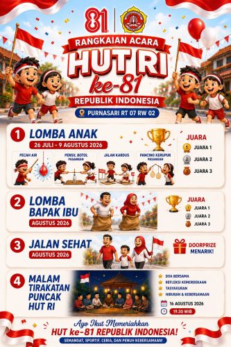 Rangkaian Acara HUT RI